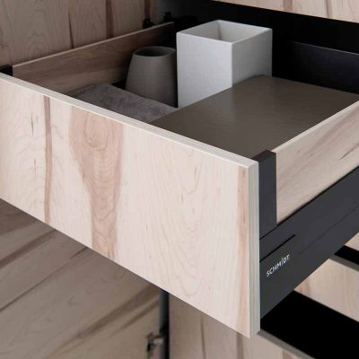 Schubkastensystem mit Utensilieneinteilung