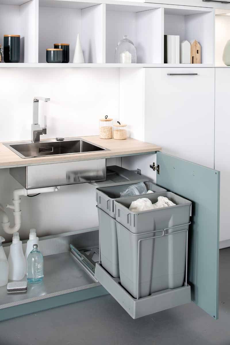 Zweifachmülltrenn-System