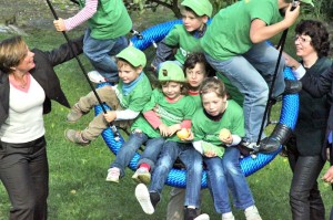 viel Spaß zur Eröffnung des SOS-Kinderdorf in Gera