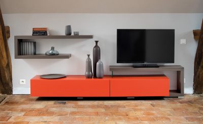 TV Möbel als farblicher Hingucker