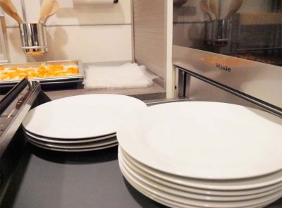 Wärmeschublade für Teller von Miele